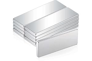 DGDUBRB Magnets for Whiteboard, 30x10x2mm Strong Fridge Magnets Neodymium Bar Magnets, Small Strips Rare Earth Magnet s for Crafts, DIY, Miniature, Office