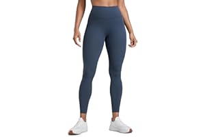 CRZ YOGA Donna Butterlift Yoga Leggings Sollevamento del Sedere 64cm - Nessuna Cucitura Frontale A Vita Alta