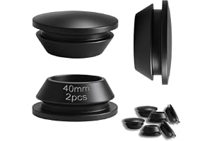 PDKKFF 2 stycken gummipluggar för 40 mm hål, runda silikonpluggar
