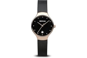 BERING Zegarek damski z mechanizmem kwarcowym – kolekcja Classic ze stalą nierdzewną i szkłem szafirowym 12934-369