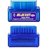 OBD2 Diagnostic,Scanner OBD2,Bluetooth OBD2 V1.5 ElM327 Lecteur de Code de Voiture,Outil d'analyse de Diagnostic Automatique
