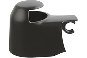 Asical Reemplazo de la cubierta del brazo del limpiaparabrisas trasero 6Q6955435D para Golf Passat Polo Caddy Tou-ran Fabia