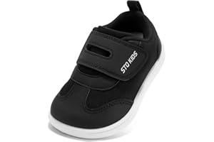 STQ KIDS Barfußschuhe Kinder Weit Zehenraum Leicht Lauflernschuhe Baby Turnschuhe Jungen Mädchen Sneaker Hallenschuhe Draußen 21-29 EU
