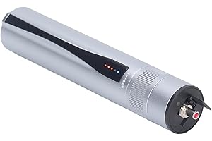 WEIKEYA Visual Fiber Fault Locator, Low Battery Warning 2.5mm Interface 650nm Fiber Optic Cable Meter Portable Rechargeable 15km for Network Maintenance,Other testers and calibrators