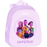 K-POP Demon Hunters &ndash; ICONIC &ndash; School Backpack, with 3D Design, Ideal for Children of Different Ages, Comfortable and Versati