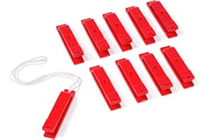 ‎SPORT-THIEME Sport-Thieme Markierzangen Orientierungslauf | 4 Ausführungen, 10 Lochmuster | Inkl. Schnur zur Befestigung | Wetterfest, Einfache Handhabung