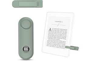 HIGPTWIREL RF Remote Control Side Turn for Reading on Kindle Paperwhite Oasis Colorsoft Accessories, Clicker Page Turner for iPhone, Tablets, Comics, Reading Novels, Green