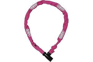 ABUS Lucchetto a Catena 1500 Web - Lucchetto per Bicicletta in Acciaio Speciale - Catena Rotonda di 4 mm di Spessore - Livello di Sicurezza 3