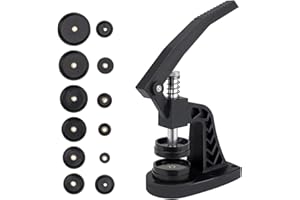 Rhinocerosdance Uhr Presse Uhr Einpresswerkzeug Set mit 12 Druckplatten Kunststoffeinsätze, Uhren Presse Rückseite Gehäuse Uhrenmacher Reparatur Werkzeug Gehäuseschließer