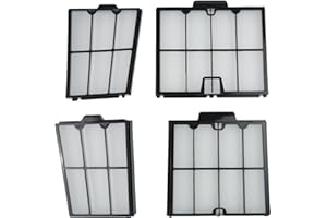 Puupaa Lot de 4 cartouches de rechange ultra-fines pour filtres de piscine Dolphin compatibles avec 9991463-R4 Active 20 30 pour robot nettoyeur M600