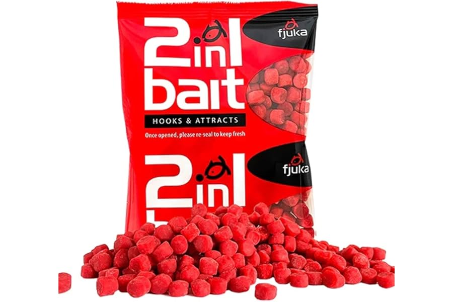 Fjuka 2in1 FatBoys - 10mm Hook Bait. The soft feed pellet & attractant