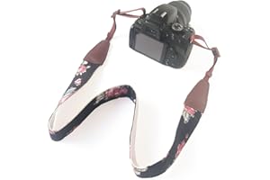 Bestele Camera Shoulder Neck Belt Strap, Soft Vintage Print Camera Straps for DSLR/SLR/Nikon/Canon/Sony/Lumix/Fujifilm/Rico/Samsung/Pentax/Olympus etc.