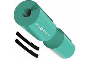 RPM Power Barbell Pad – Coussinets d'haltérophilie très résistants, squats et hanches avec protection en mousse rembourrée pour barre lestée