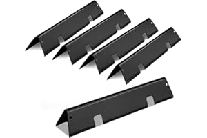 MGiessca 67046 Barre aromatizzanti per Weber Spirit I&II 300, 38,9CM 7636 Barre aromatizzanti per Barbecue Weber Spirit GS4 e Spirit E310/320 S310/320, Sostituzione Piastra riscaldante