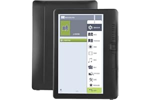 YCTZE Ebook 7 Pulgadas Reader, Lector de Libros electrónicos portátil BK7019 de 7 Pulgadas con Pantalla Colorida Compatible con Tarjeta de Memoria de 8 GB