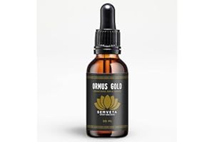 SEMVETA SPIRIT AND BODY ORMUS Gold (30ml) - Semveta Monatomic ORMUS Gold - ORMUS Gold Liquid in Colloidal Gold - Colloidal Gold Health Spiritual Supplement