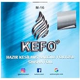 KEFO GOLD Hazır Kesilmiş Nargile Folyosu 40 Mikron