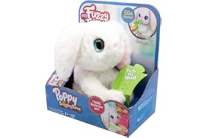 JOYTOY Joy Toy - My Fuzzy Friends interaktywny pluszowy króliczek (zając) w opakowaniu prezentowym 22,7 x 13,5 x 25,4 cm, wielokolorowy