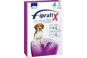 FORMEVET Fipratix Fipratix 134 Mg/1200 Mg Soluzione Spot-on per Cani di Taglia Media