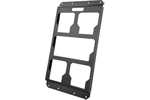 BPOPO Packout Compact Mounting Plate Compatible with Milwaukee Packout Compact Organiser,Aluminum Mounting Base Storage Toolbox on Wall or Floor