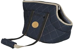 TRIXIE Sacchetto del Cane Viktoria. Blu Scuro/Azzurro. 26 × 29 × 50 Centimetri