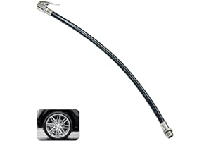 RUIKCOLL Reifenfüller, Reifen voller Schlauch, Gewinde Reifenfüllschlauch, Ventilverlängerung Autoventil Set, Draht 13 mm, für Autos und Motorräder, Fahrräder