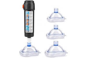 3 Pcs Choking Rescue Device for Adults & Kids – Portable Air Suction Safety Tool for Home & Travel, Fast & Easy Safety Emergency Kit (Grey)