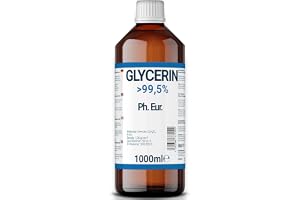 1 000 ml glycerin (1,25 kg) i farmakvalitet | >99,5 %