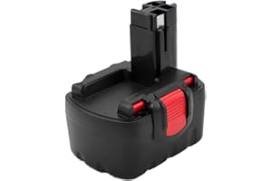 Goodexo 14,4V 3,0Ah Batería para Bosch Batería 14,4V para Bosch BAT038 BAT040 BAT041 BAT140 BAT159 2607335275 2607335533 2607335534, etc