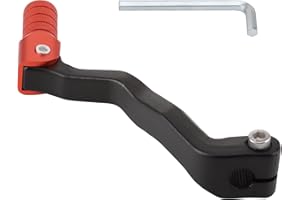 ‎GOOFIT GOOFIT Orange Schwarz Hebel Schalthebel Gear Aluminiumlegierung Schalthebel Foldable Foot Shifter Ersatz für Zongshen CG CB NC Engine 125 150 200 250 450 ATV Quad Dirt