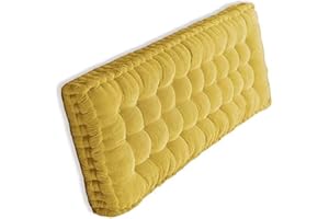 MSNCS Cojin Para Banco Exterior Interior 100x50, 80x40, 100x40, 90x30 Cojin Jardin 60x60, 40x40 Cojin De Banco Grueso, Cojines Para Bancos Para Terraza Balcón Palet Comedor Columpios(H,100x50cm/42x20in)