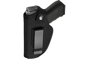 DAWOOWF Universal Pistolen Holster,1 Pack Holster für Glock 17,Holster p30,Walther p22q Holster verdeckt,geeignet für eine breite Palette von Modellen (1)