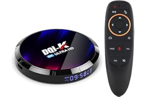 DQi-K 2024 NEW H96MAX 4GB 128GB Android 13 TV BOXES With Gyroscope Voice Remote Control RK3528 Quad-Core 64bit Cortex-A53 Support 8K 6K 4K BT 5.0 WIFI6 Android TV BOX…