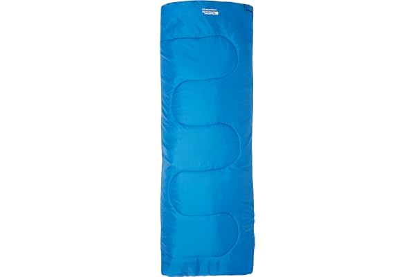 Mountain Warehouse Sac de Couchage Enfant Basecamp 200 Randonnée Camping Bivouac Rectangulaire Confort
