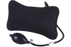 AGATIGE Nadmuchiwana poduszka podparcia lędźwi, oddychająca firma poduszka lędźwiowa zmywalna przenośna podpórka lędźwiowa dla kobiet mężczyzn