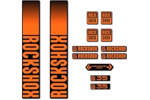 STAR SAM Adesivi compatibili con forcella bici Rock Shox 35 2021