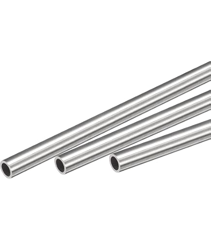 METALLIXITY 316 Edelstahl Rohr 10mm AD X 0,5mm Wand X 250mm L – Gerade Röhre Für Heimwerker, Modellbau & Dekoration