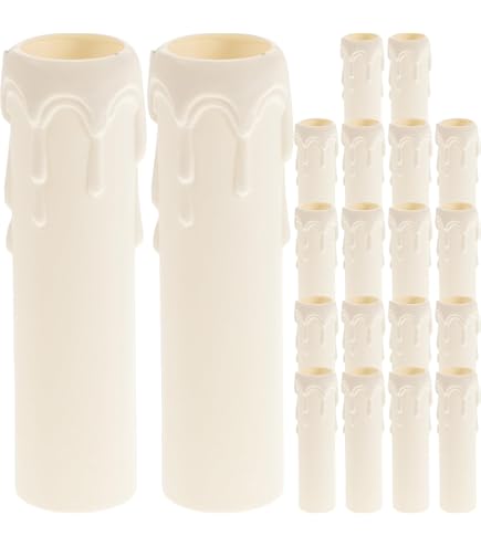 Lot De 10 Manchons Anti-gouttes En Fer Pour Bougies, Lustres, Appliques