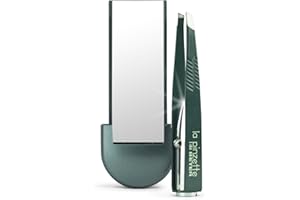 Beter Pęseta Pinza De Depilar Con Luz Y Espejo, 64358, Cranberry, 1 sztuka (1 opakowanie)