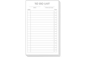 S SUPERFINE PRINTING White to-Do List Vertical Index Cards, 3" X 5" inches | 100 Sheets per Pack