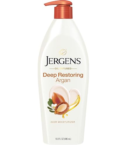 2-Pack Jergens Shea Butter Deep Conditioning Moisturizer – 16.8 Fl Oz Each, All Skin Types