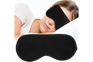 FYBIDA Maska do Spania, Magnetyczna Opaska na Oczy Miękka Maska ​​na Oczy Regulowana Osłona na Oczy do Domu, Podróży, Terapii Magnetycznej, Ulgi w Bólu Głowy