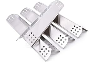 GFTIME 37CM Diffuseur Chaleur pour Char-Broil, Taino 4 Pro 4+1 Pro, Enders, Broilmaster, ProfiCook, Sunbeam, Landmann, Campingaz, Acier Inoxydable Plaque Chauffante Barbecue à Gaz Pièce de Rechange