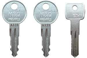 KeyPower A131 ~ A155 Keys for Yakima Roof Racks, Carriers, Crossbars SKS Lock Cores (A139)