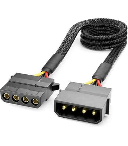 Poppstar CPU-Kabel 8-Pin Auf 8 Und 4-Pin Netzteil-Verlängerungskabel ATX 12V / EPS 12V