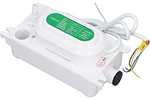 EUJGOOV Pompa Scarico Condensa Automatica 500ml per Condizionatore Mini Split Deumidificatore HVAC Sollevamento Acqua Ultra Silenziosa