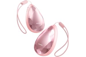 OCOOPA Donna Scaldamani Elettrico 2 Pezzi, Portatili, Eleganti, Forma Diamante Magnetica, Scalda Mani USB Ricaricabili 4000mAh, 3 Livelli, Regalo Tech Natale Raynaud, Trekking, Campeggio, UT4 Rare