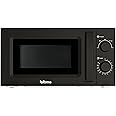 Altimo 700W 20L Black Microwave Oven, 5 Cooking Power Levels, Quick Defrost Function, Manual Kitchen Timer MMW701B