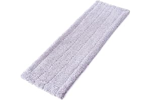 Mery | Mop Refill | Dust Catching Cloth | Mop for Dry and Wet | 100% Microfiber | Washable | Eco-Friendly | Lilac | Measurements: 45 x 15 cm