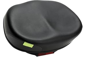 BEXDUG Selle Velo Confortable, Selle sans Nez, Siège Vélo Confortable, Remplacement Selle Vélo Réfléchissant, pour Le Confort des Hommes Et des Femmes